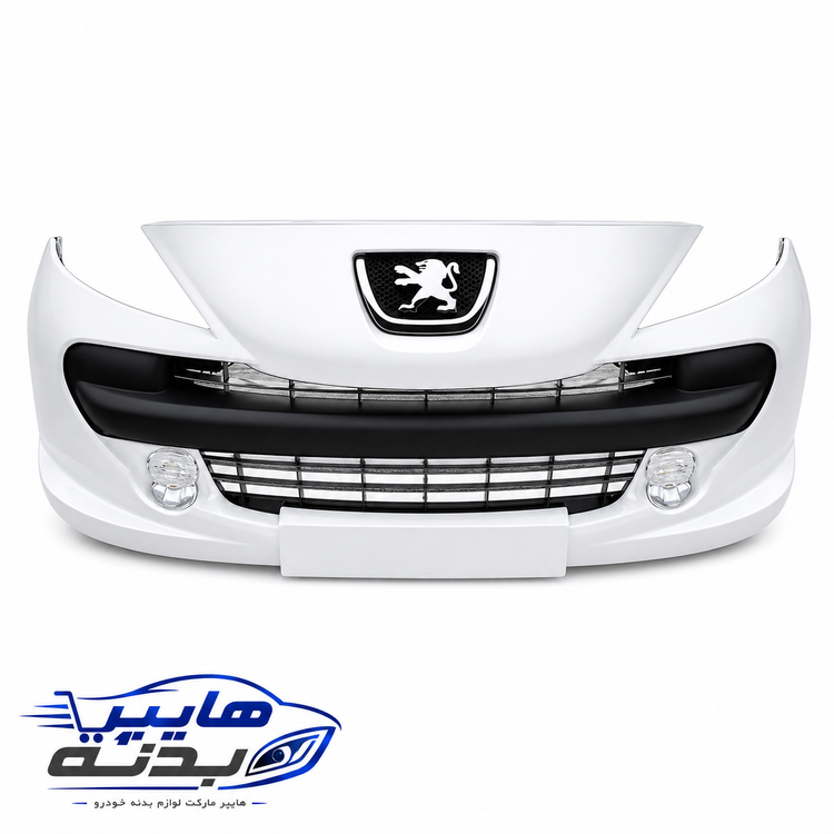 سپر جلو پژو 207 سفید مهرخواه