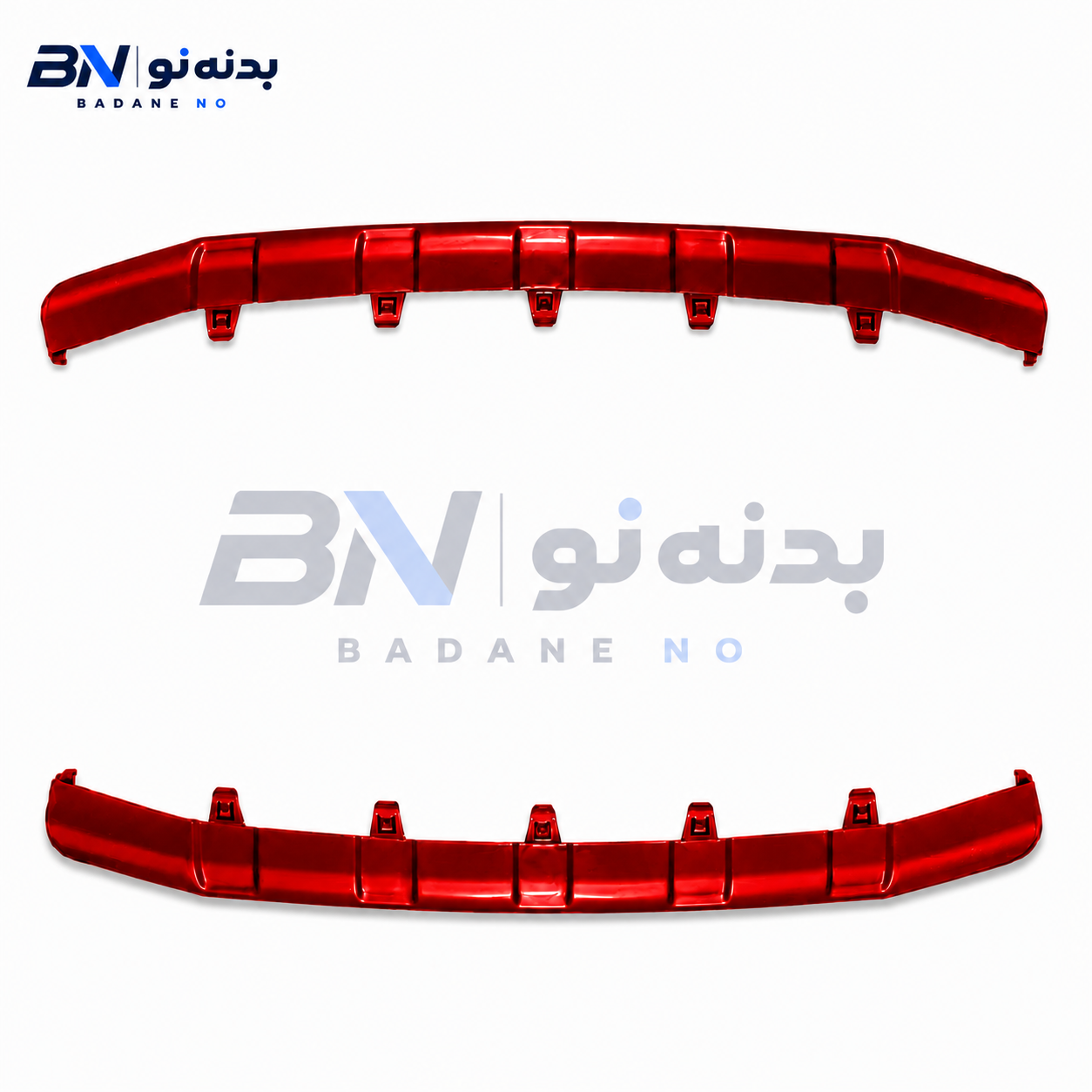 دیفیوزر سپر جلو کوییک رنگ قرمز فابریک بدنه نو
