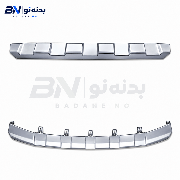 دیفیوزر سپر عقب کوییک رنگ نقره ای استاندارد فابریکی بدنه نو
