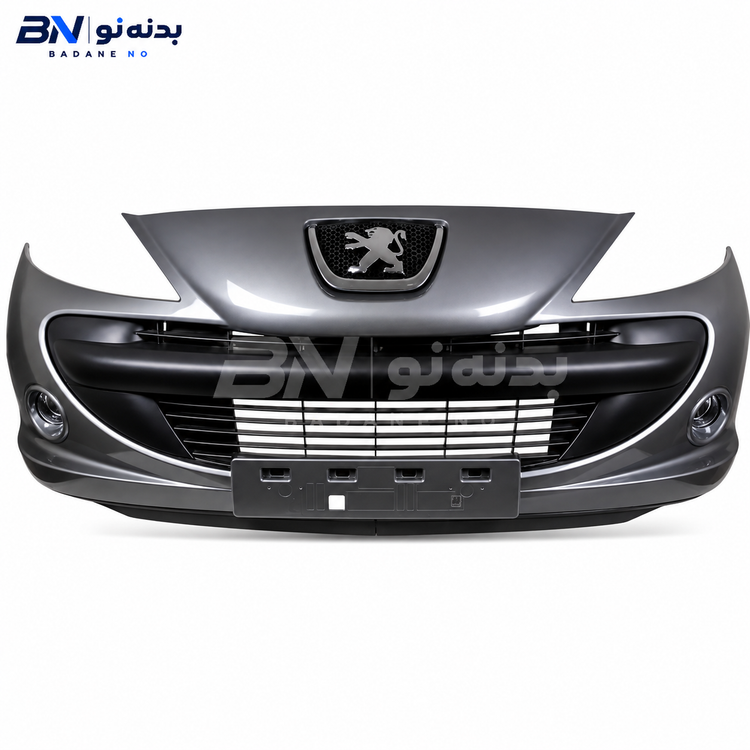 سپر جلو پژو ۲۰۷ خاکستری مهرخواه بدنه نو