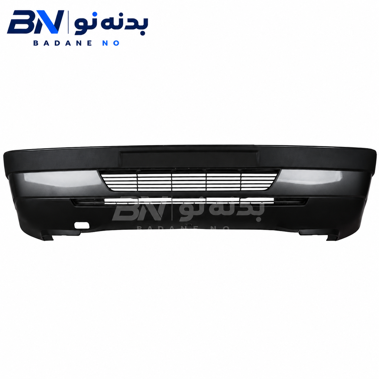 سپر جلو پژو 405 رنگ متال (خاکستری نوک مدادی) برند مهرخواه بدنه نو
