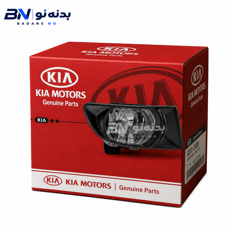 مهشکن جلو راست ریو برند کیا موتورز (Genuine Parts) بدنه نو