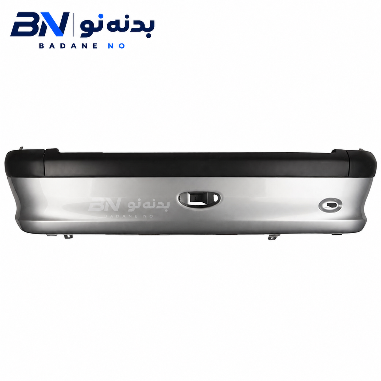 سپر عقب پژو 206 صندوق‌دار SD نقره‌ای متالیک برند مهرخواه (شرکتی) بدنه نو