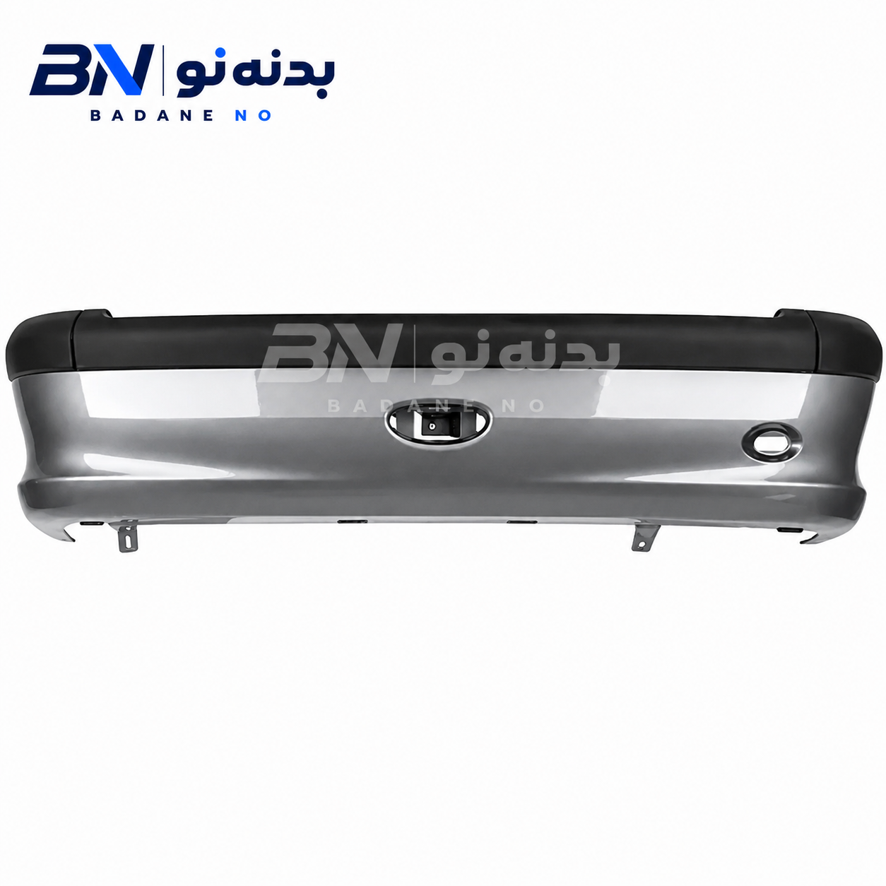 سپر عقب پژو 206 صندوق‌دار SD خاکستری متالیک برند مهرخواه (شرکتی) بدنه نو