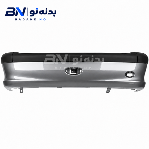 سپر عقب پژو 206 صندوقدار SD خاکستری متالیک برند مهرخواه (شرکتی) بدنه نو