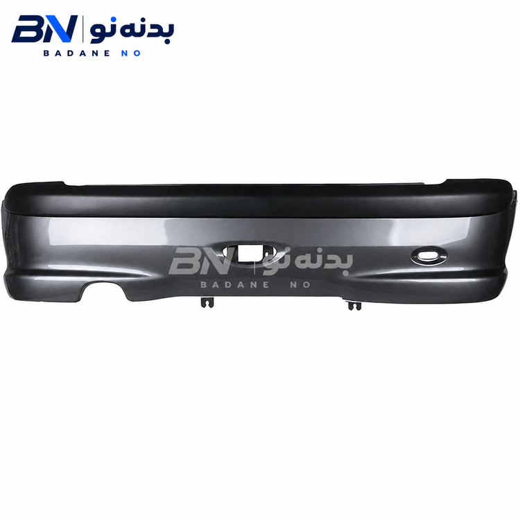 سپر عقب پژو 206 خاکستری متالیک برند مهرخواه بدنه نو