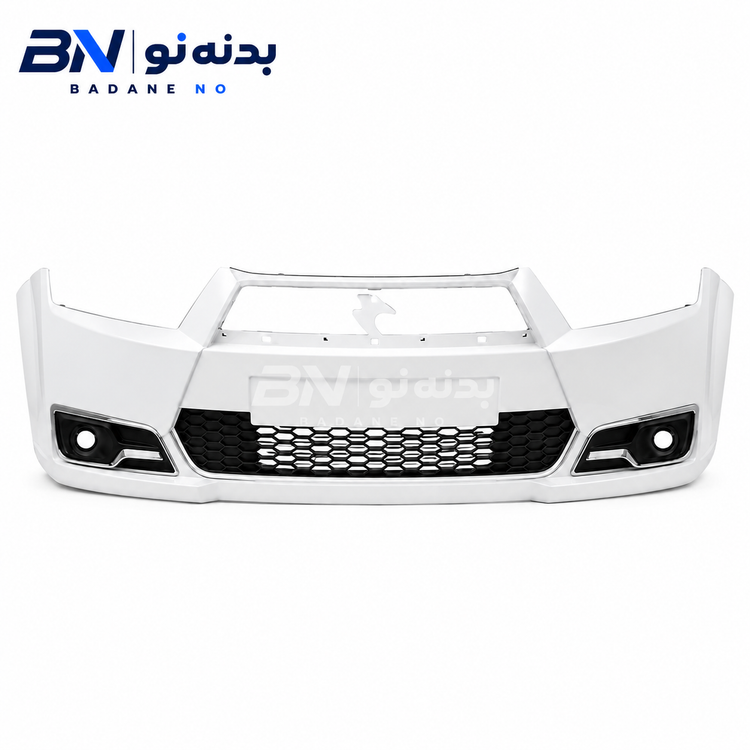 سپر جلو دنا پلاس سفید برند مهرخواه بدنه نو