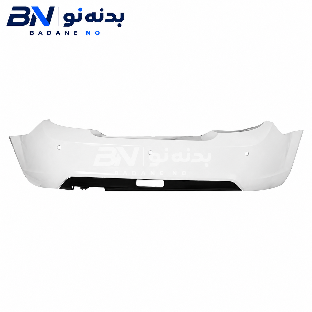 سپر عقب دنا پلاس سفید برند مهرخواه بدنه نو