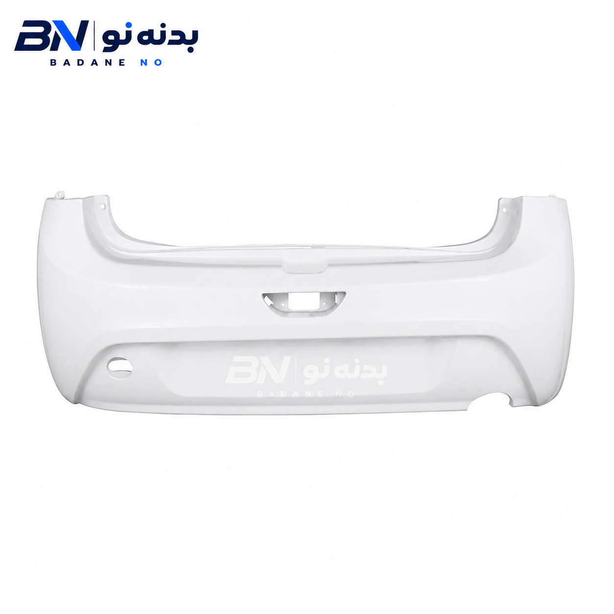 سپر عقب سفید تیبا 2 هاچ‌بک برند آریا پلاست آذین